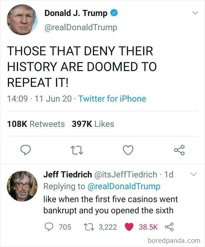 This Is A Really Good Reply To Trump's Tweet