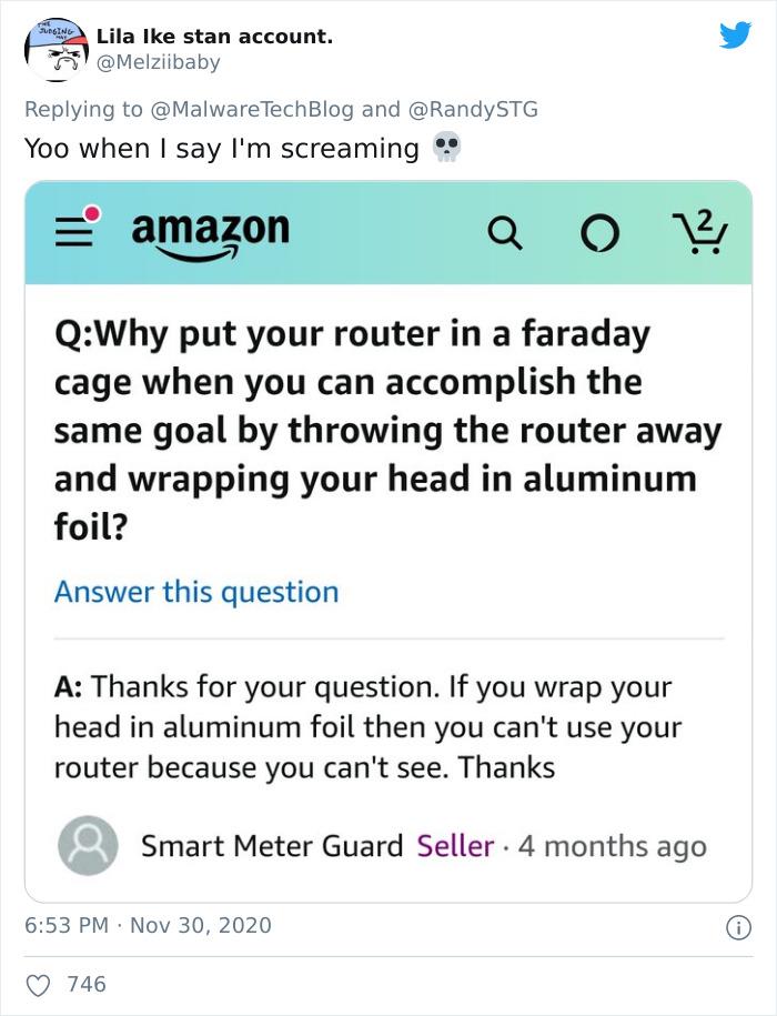 Amazon Sellers Are Ripping Off Conspiracy Theorists With These 5G 'Blockers' For $90, And The Internet Can't Stop Making Fun Of Them Amazon Sellers Are Ripping Off Conspiracy Theorists With These 5G 'Blockers' For $90, And The Internet Can't Stop Making Fun Of Them