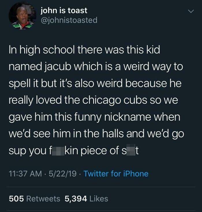 Me And Jacub Have Something In Common