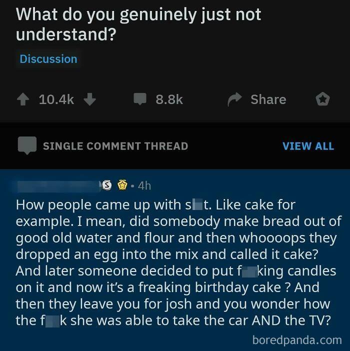 From A Recent Ask Reddit Thread