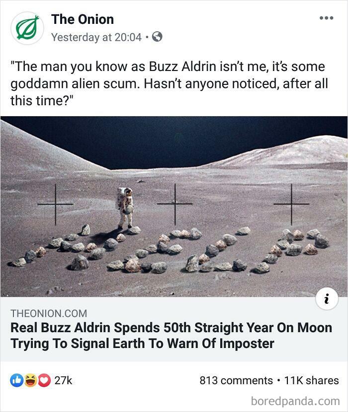 How Many Stones Would Real Buzz Need To Use For His Message To Actually Be Seen?