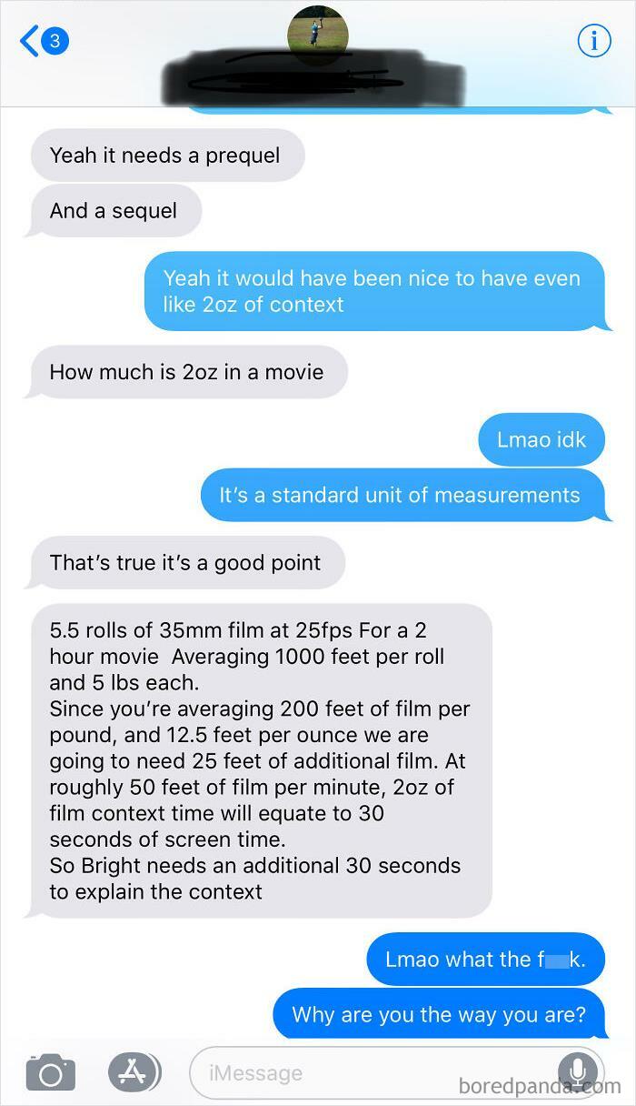 Discussing Bright With A Friend
