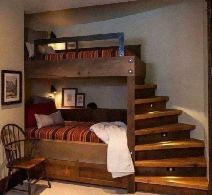 Bunk Bed With Stairs