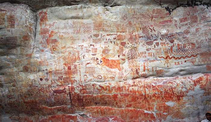 8 Miles Of Prehistoric Paintings Is Discovered In Remote Amazonia And It Showcases Animals That Are Long Gone By Now 8 Miles Of Prehistoric Paintings Is Discovered In Remote Amazonia And It Showcases Animals That Are Long Gone By Now