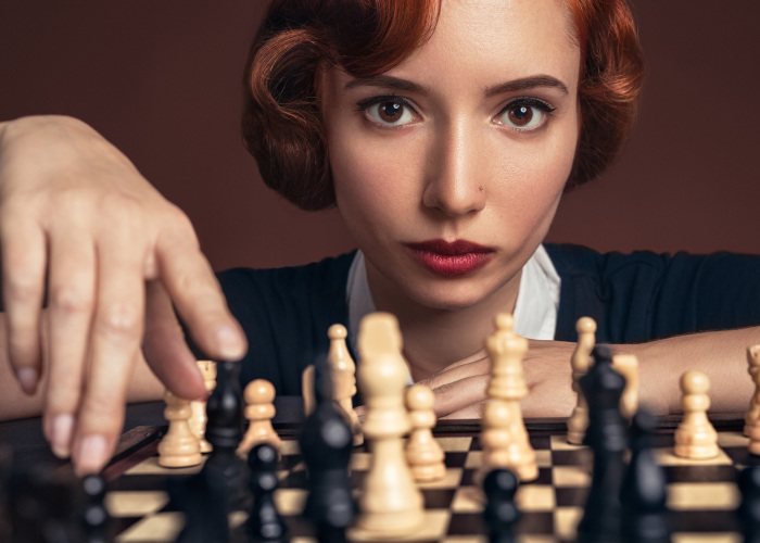 I Did This Queen’s Gambit Themed Photoshoot