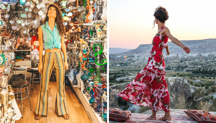 Traveling Fashion Design: We Handmade 3 Fashion Outfits Specifically For Our Trip To Turkey