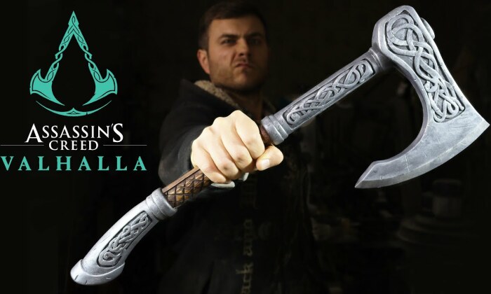 I Made Wooden Axe Inspired By The Assassin’s Creed Valhalla