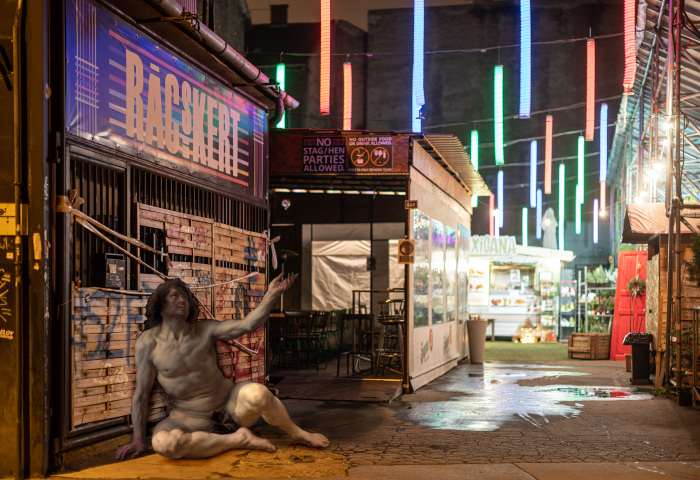 Saddened By The Empty Streets Of Budapest During Lockdown, I Filled The City With People From Classical Paintings