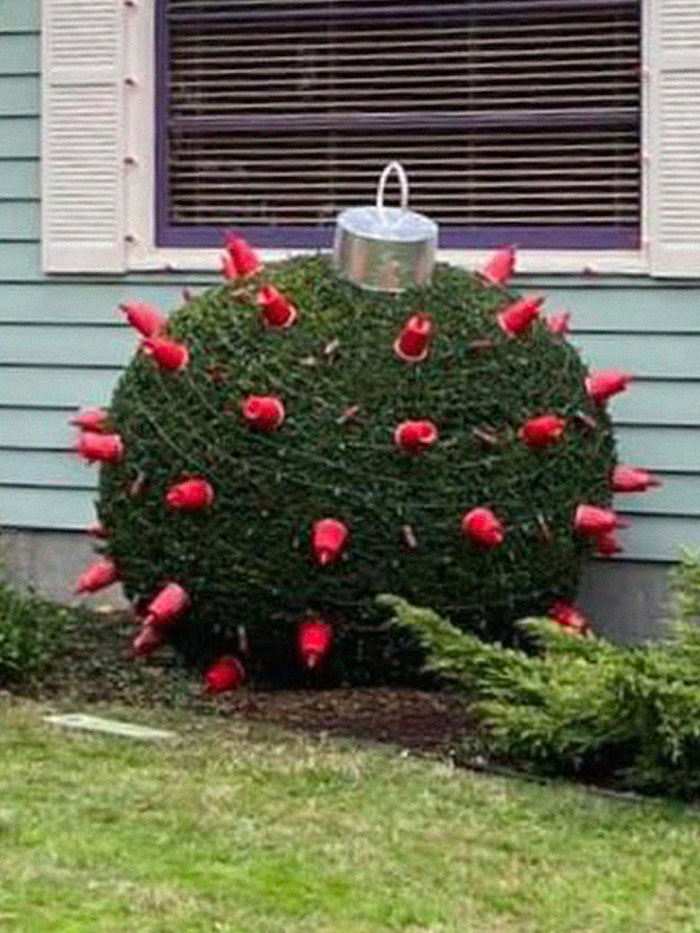 This Neighbor’s Corona Christmas Decoration