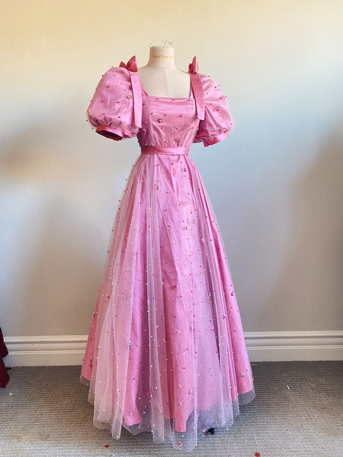 A Dress Inspired By Pink Circus Cookies