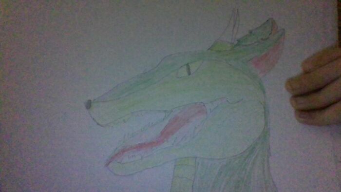 Umm A Dinosaur Wolf?