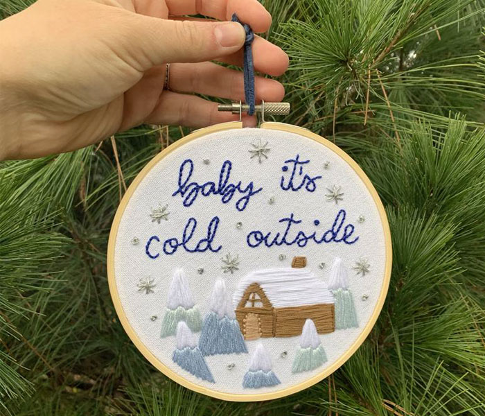 At The Beginning Of Lockdown, I Started Creating Embroidery Designs, Here Are My Best 40 Works