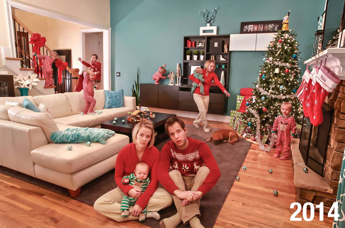 This Family Started Doing ‘Real Life’ Christmas Cards 7 Years Ago And They Get Crazier As The Kids Grow Up This Family Started Doing ‘Real Life’ Christmas Cards 7 Years Ago And They Get Crazier As The Kids Grow Up