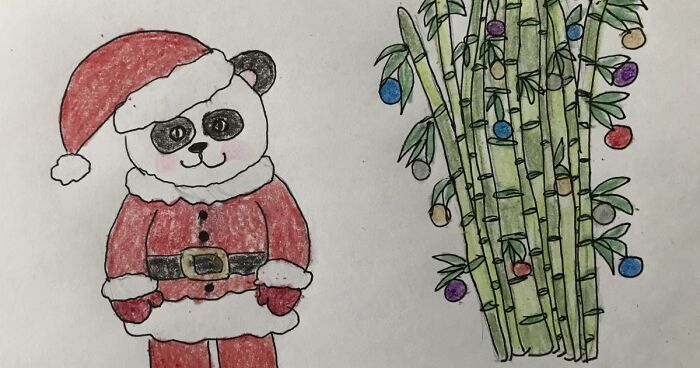 Hey Pandas, Draw Santa (Closed)