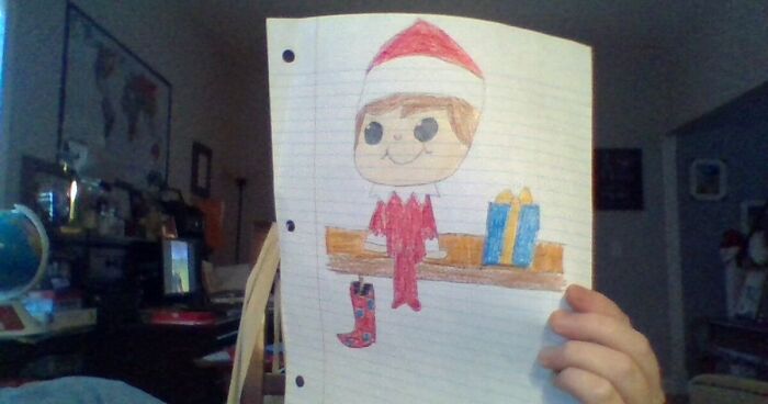 Hey Pandas, Draw An Elf On A Shelf (Closed)