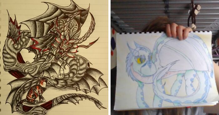 Hey Pandas, Draw A Dragon (Closed)