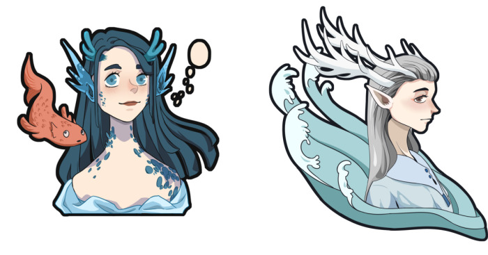 I Illustrated 4 Monster Girls