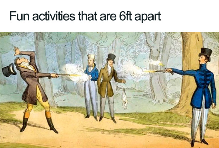 It's Fun And Also Social Distancing