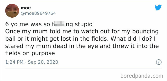 6-Year-Old Me Was An Idiot