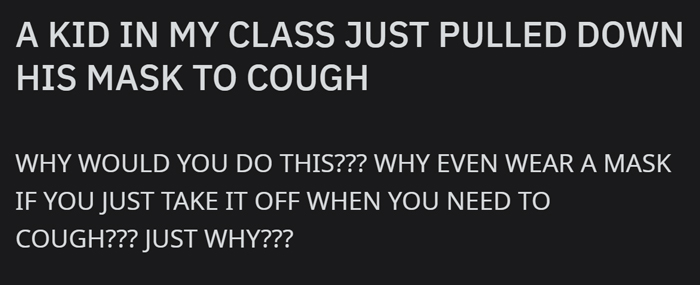 Kids Are So Fucking Stupid