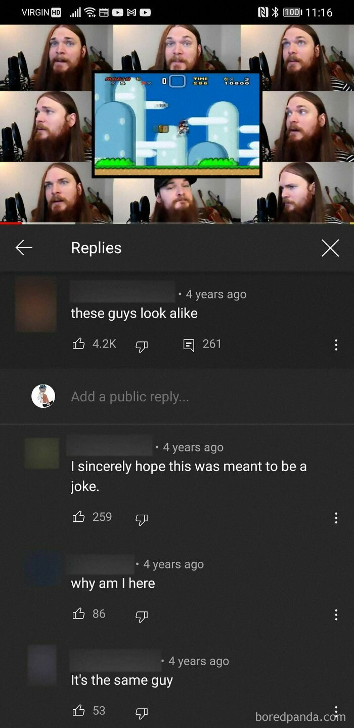 If Their The Same Person, How Are They All On The Screen At The Same Time?