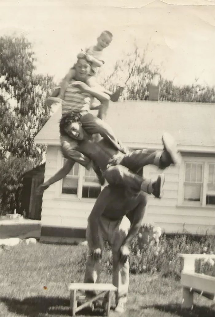 Grandfather And 3 Brothers, Circa 1940. Windsor, Ontario, Canada