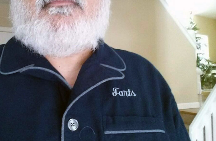 My Wife Bought Me Monogram Pajamas For Xmas