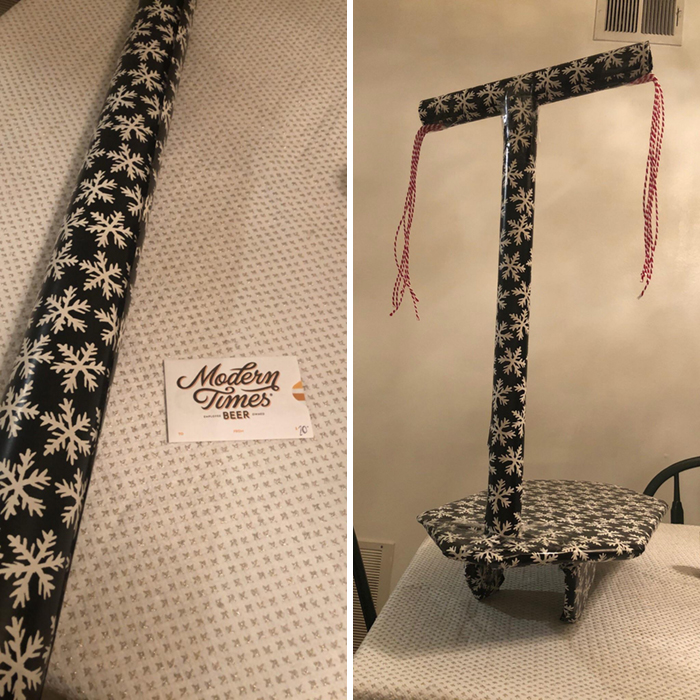 Took Longer Than I Care To Admit. But I Successfully Wrapped A Gift Card