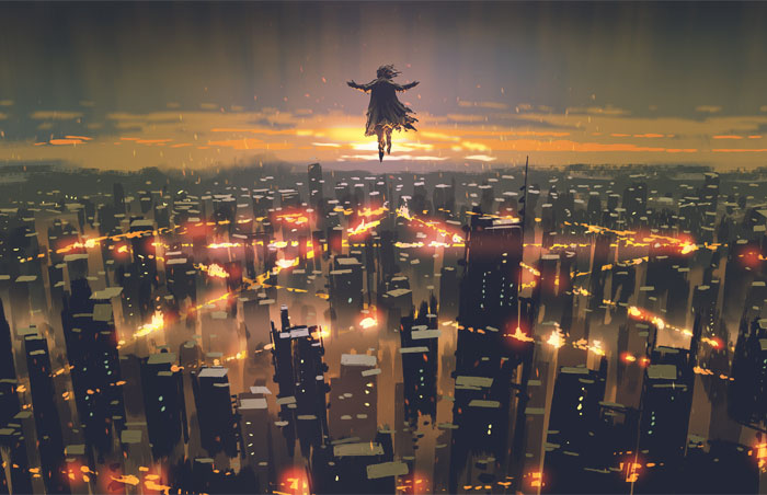 This Artist Creates Fantasy Worlds With Futuristic Details And Fantastic Creatures (58 Pics)