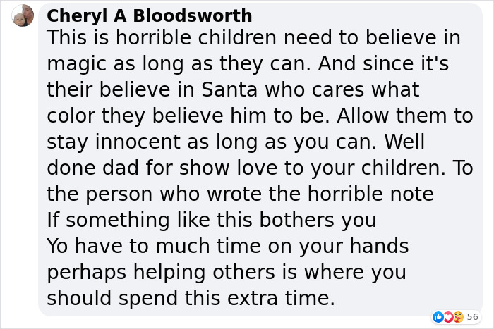 Man Decides To Decorate His Yard With A Black Santa, Receives A Letter From His Racist Neighbor Man Decides To Decorate His Yard With A Black Santa, Receives A Letter From His Racist Neighbor