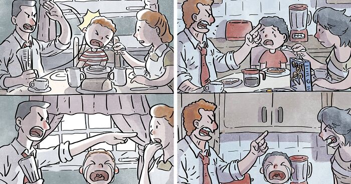 Brazilian Artist Creates Heartbreaking Comics Without Using A Single Word