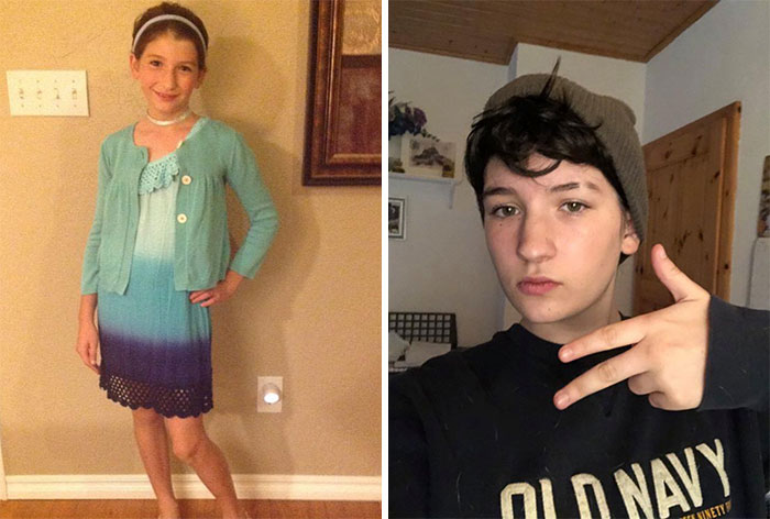 From Gross Looking Kid To Whatever I Am Now (He/Him)