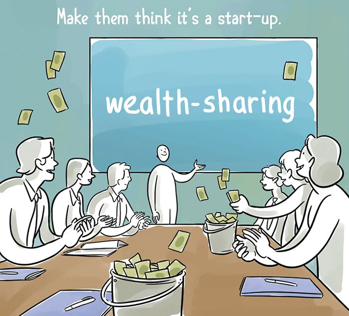 Funny Illustrations Show How To Trick The Rich Into Paying Their Taxes, By Disguising Them As Various Things