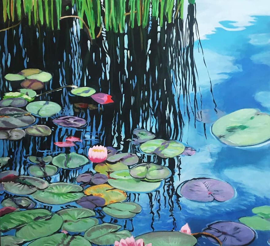 I Spend 30-40 Hours To Complete Each Painting.