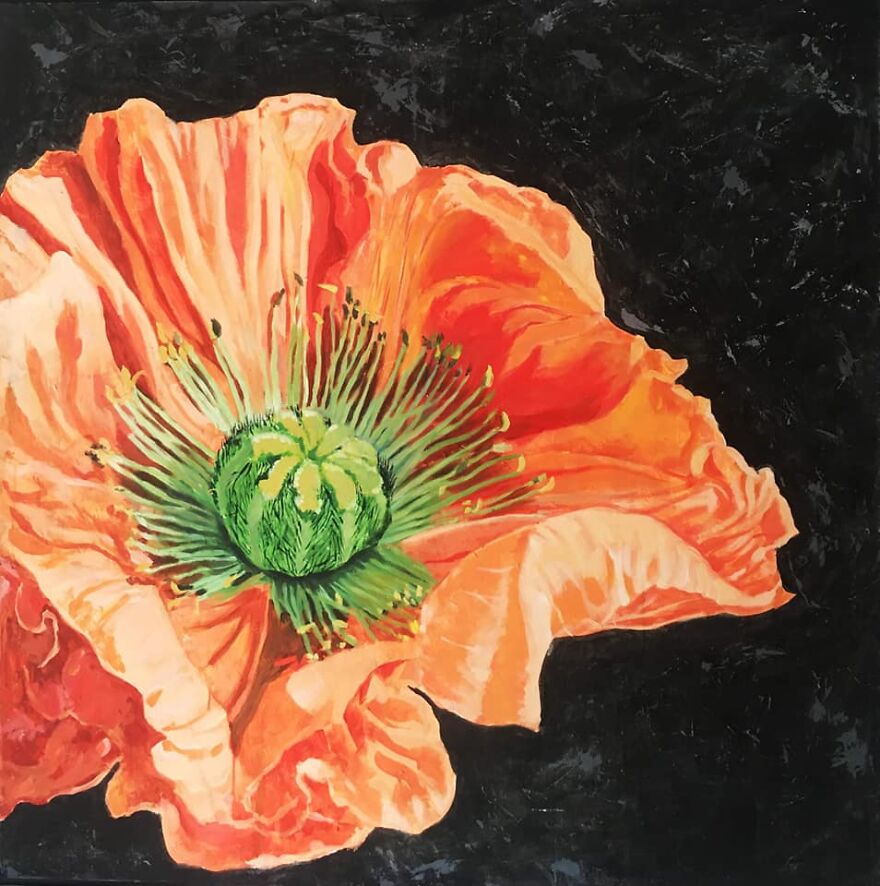 I Spend 30-40 Hours To Complete Each Painting.