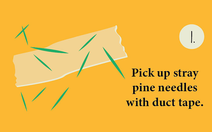 We Illustrated 25 Easy And Useful Home Hacks For Christmas