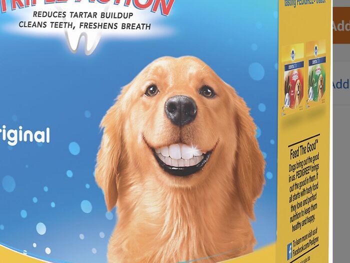 “Cleans” Teeth