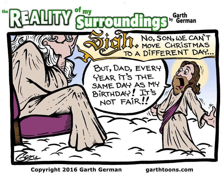 Christmas On His Birthday