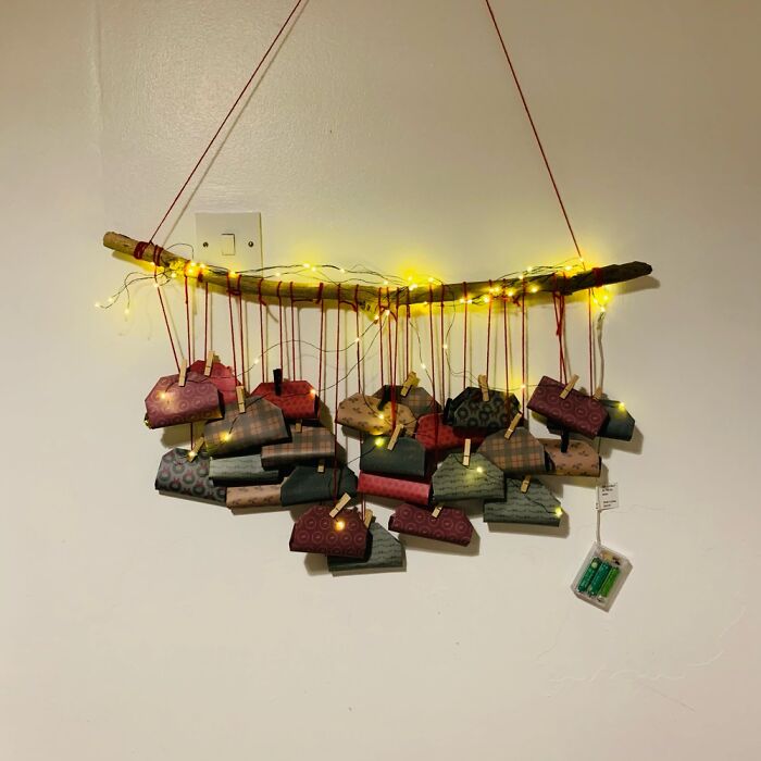 Advent Calendar I Made For My 4yr Old Son