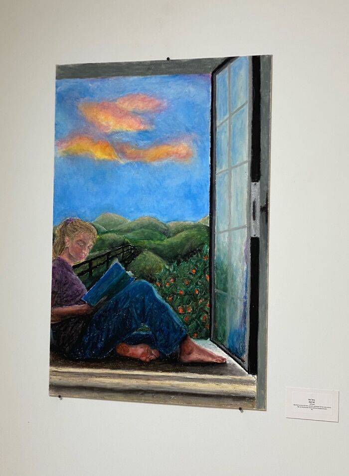 This Is My Sister’s Art, It Was Her Summer Assignment.