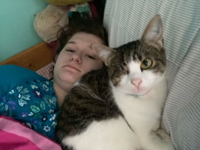 She Woke Me Up Like This. So Innocent.