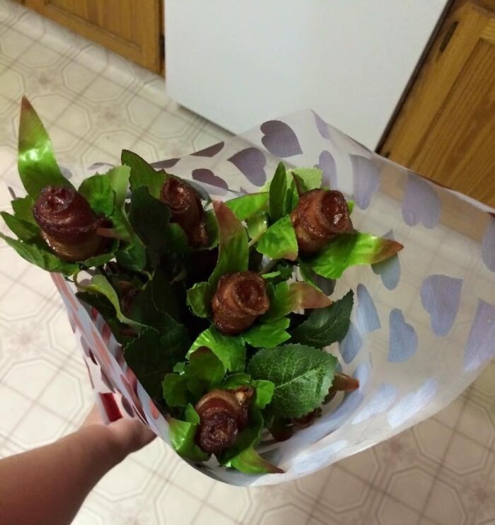Bacon Roses