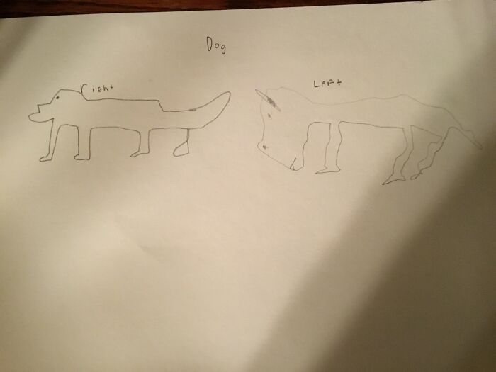 Why Does My Left One Look Like A Dinosaur???