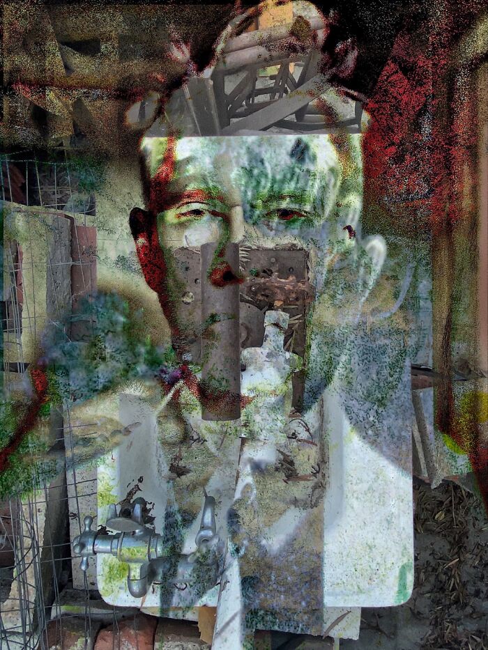 One Of My Self Portraits I Created While Staying Safe At Home During Covid Pandemic