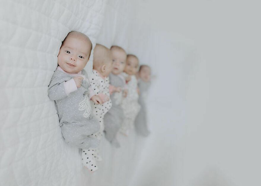 Second Set Of All Girl Quints In The Us Have First Photoshoot! Second Set Of All Girl Quints In The Us Have First Photoshoot!