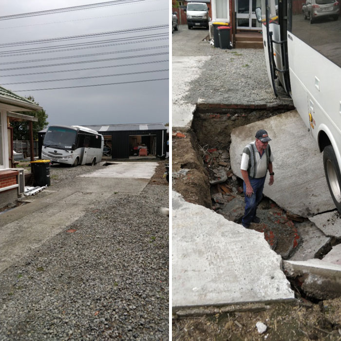 Bought A House That Had A Hidden Room, I Found It When I Parked A Bus On It