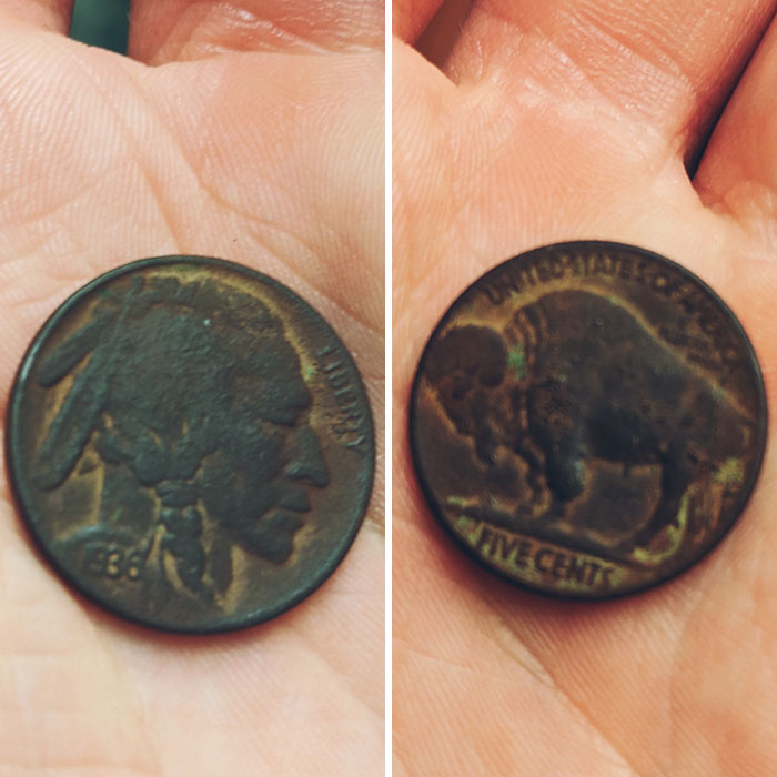 I Found This American Coin Far Away From Its Country, In A Quiet Field While Metal Detecting In Scotland