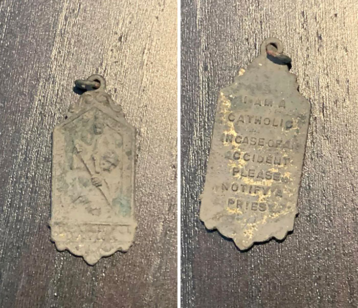 Just Bought An Old House (1913) And Working On Putting In A Patio. Just About Done Digging And Found This Along With Some Scattered Bones