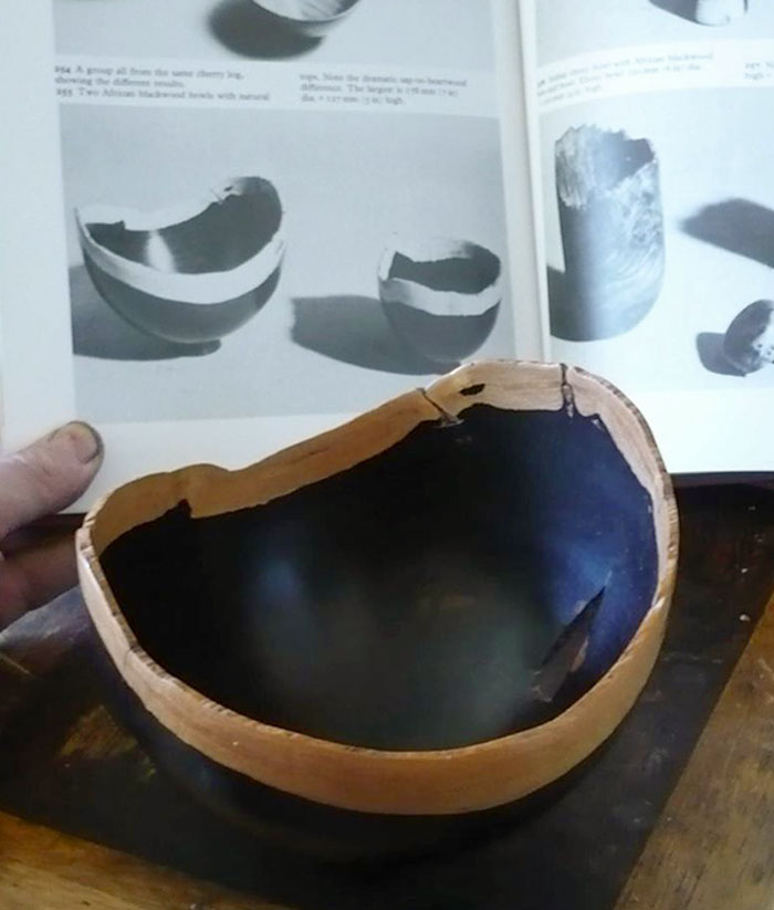 I'm A Woodturner & Found A Lovely Bowl In A Vintage Store, Made By The Guy Who Inspired Me As A Kid