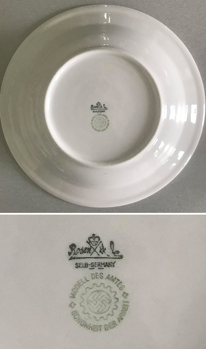 Nazi Plate That I Found Buried In My Great Grandmother’s Garden